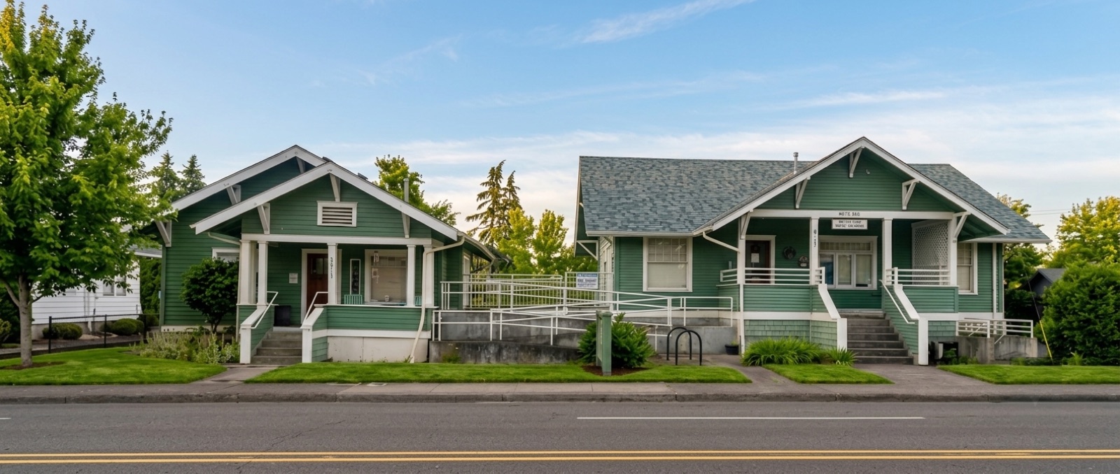Aligned Medical Massage clinic buildings in Salem, Oregon